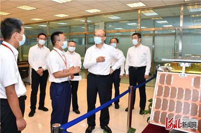 許勤在石家莊市調研檢查通信系統開發集成工作